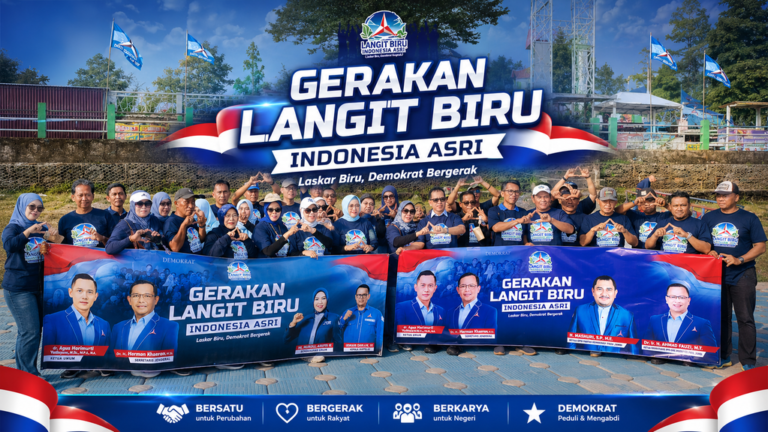 Gerakan Langit Biru Indonesia Asri Warnai HUT Ke 25 Demokrat,  Ketua DPC Kota Jambi RR. Nully Kurniasih Ajak Kader Beri Manfaat bagi Masyarakat