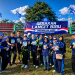 Dari Danau Sipin, DPD dan DPC Demokrat Kota Jambi Gaungkan Gerakan Langit Biru Indonesia Asri di HUT ke 25 Demokrat